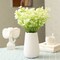 Grand Verde Myosotis Artificial Flowers Real Touch Plastic Faux Bouquets Fake Floral Greenery Stems - 10pcs Bulk